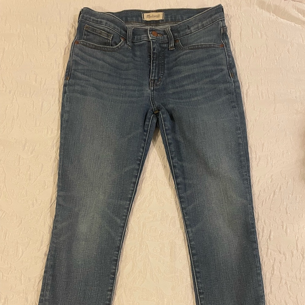 Madewell high-rise skinny crop